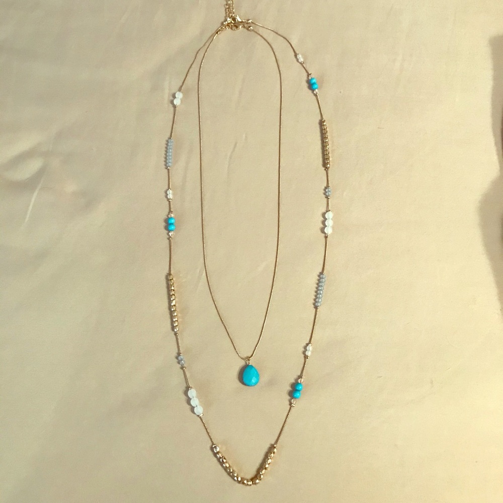 Cute stylish necklaces (pair)